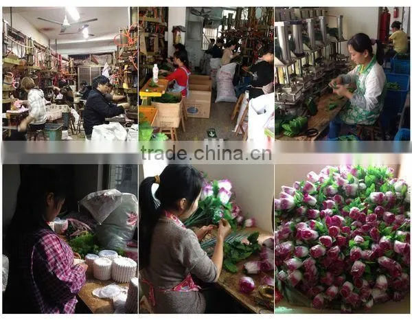 18 heads decoration cheap artificial flower rose bud