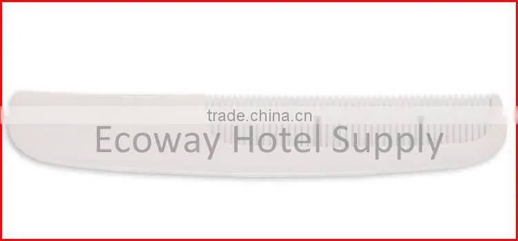 Hotel Disposable Cheap White plastic Wholesale Hair Wood Comb