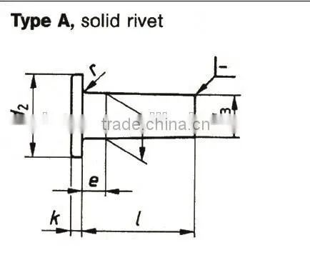 Hot sell solid Aluminium rivet made in China