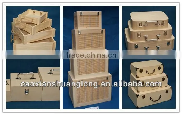 New Design Natural Unfinished Cheap Wooden Decoration