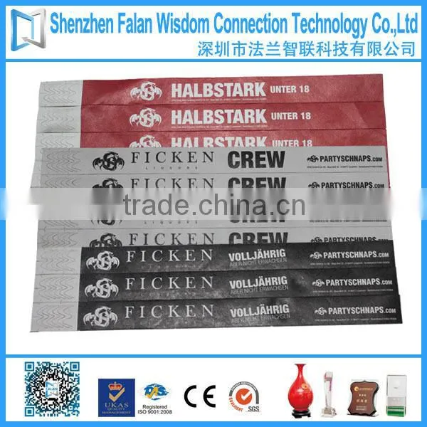 Cheap tyvek wristbands