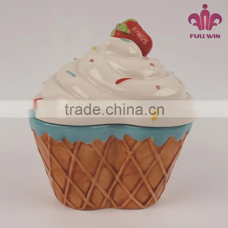 Hand-painted Ceramic Strawberry Boxes