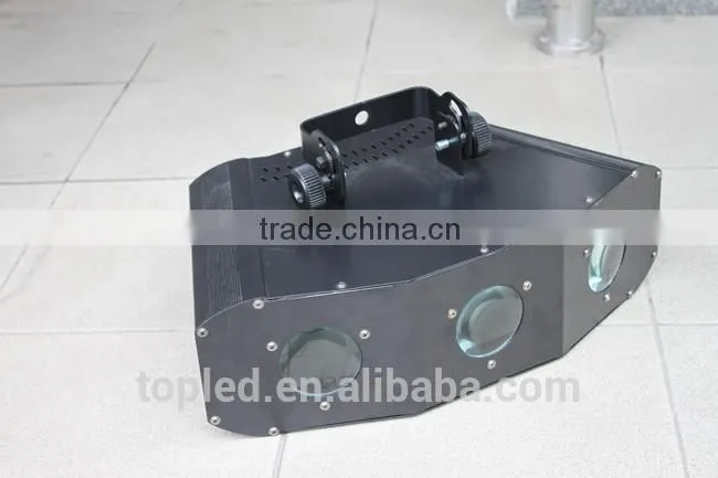 Triple Moon DMX LED 3-eye RGBW Beam Light DMX Effects Light LED