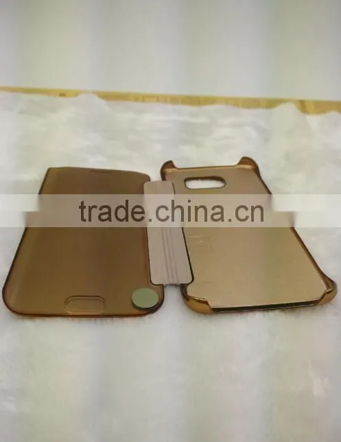 Top Grade For Samsung Note 5 Transparent Mirror View Smart Cover