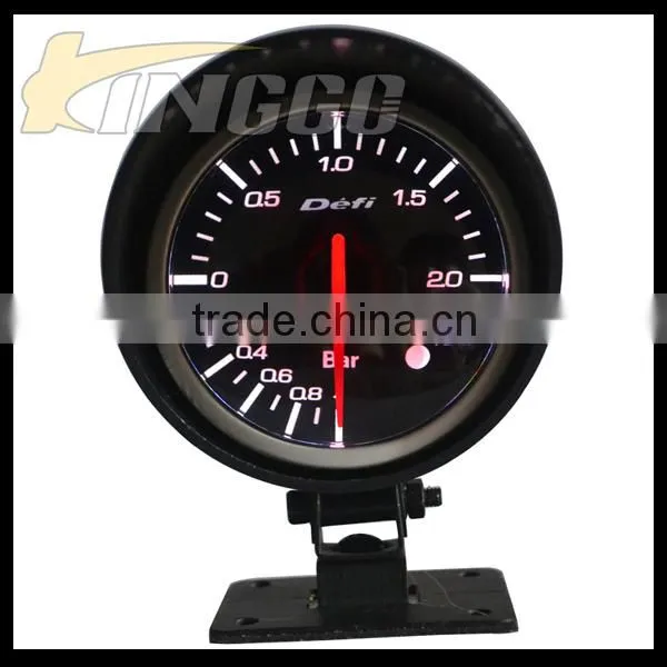 BF Series 60MM Auto Racing Gauge With White and Red Light