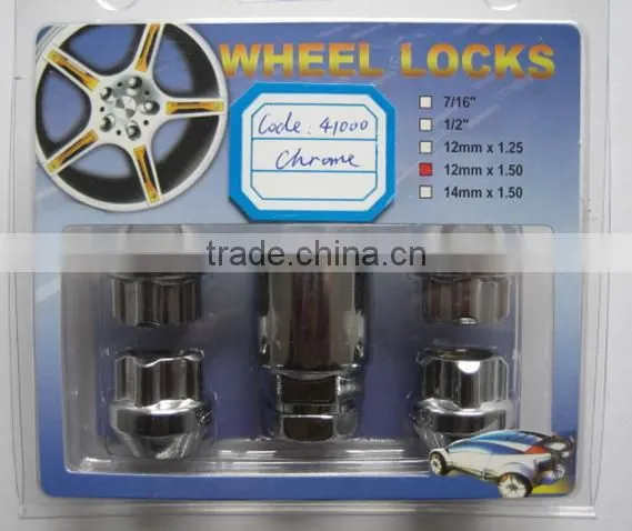 wheel adapter lock nut