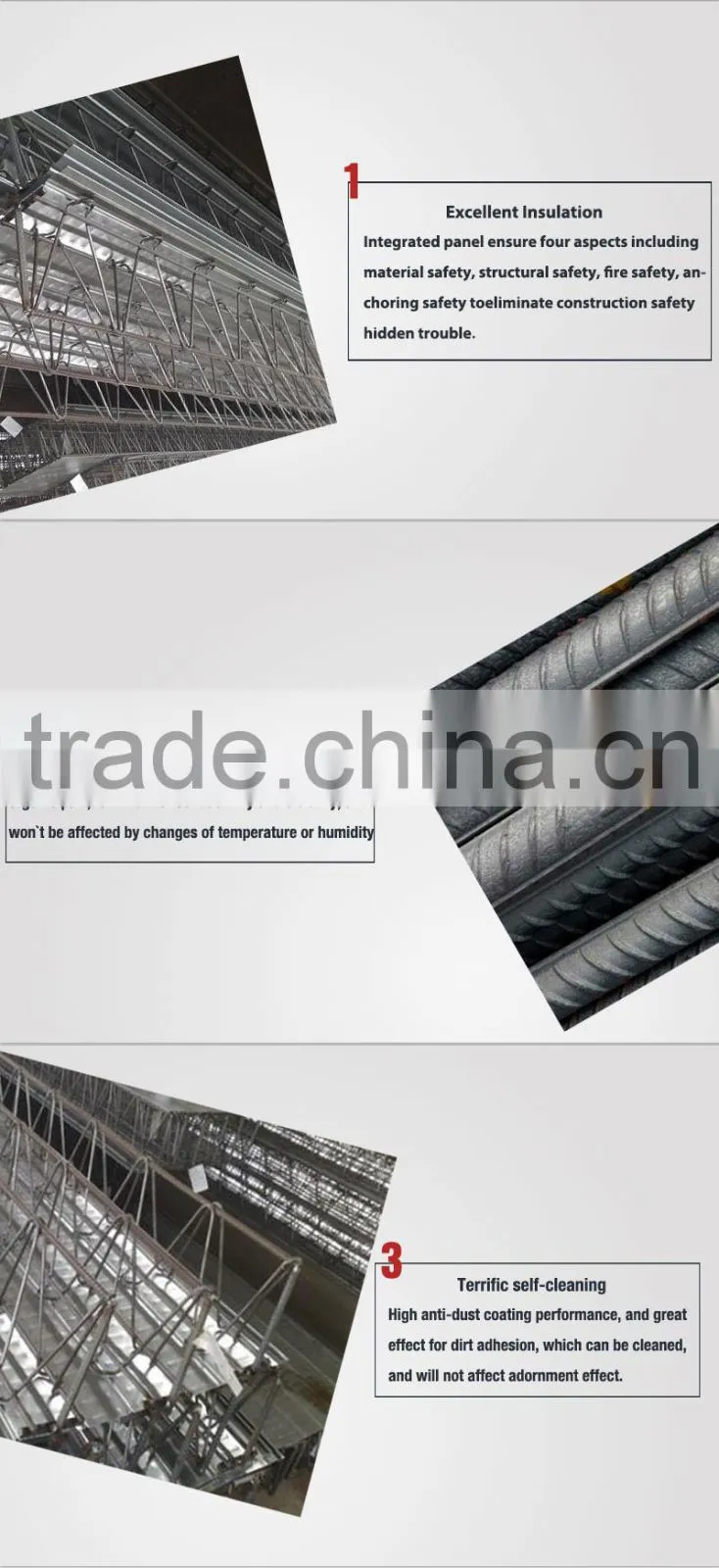 truss floor slab for high rising buildings