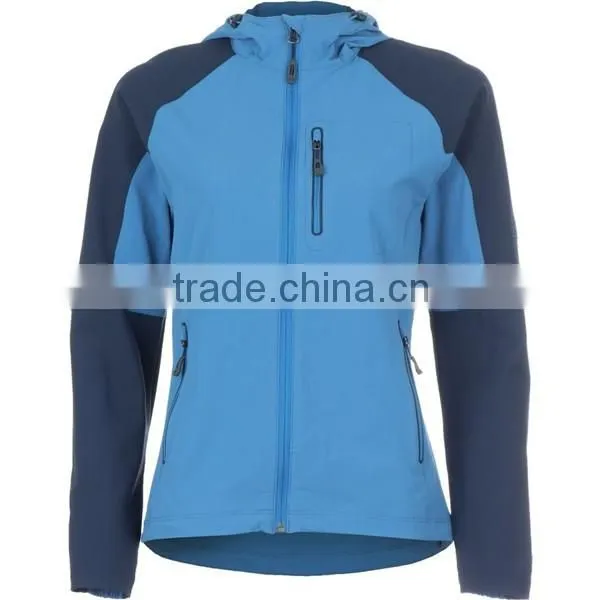 Custom made good performance softshell jacket