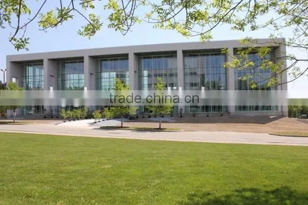 Ultra Clear Glass Tempered Half Glass Wall Partition