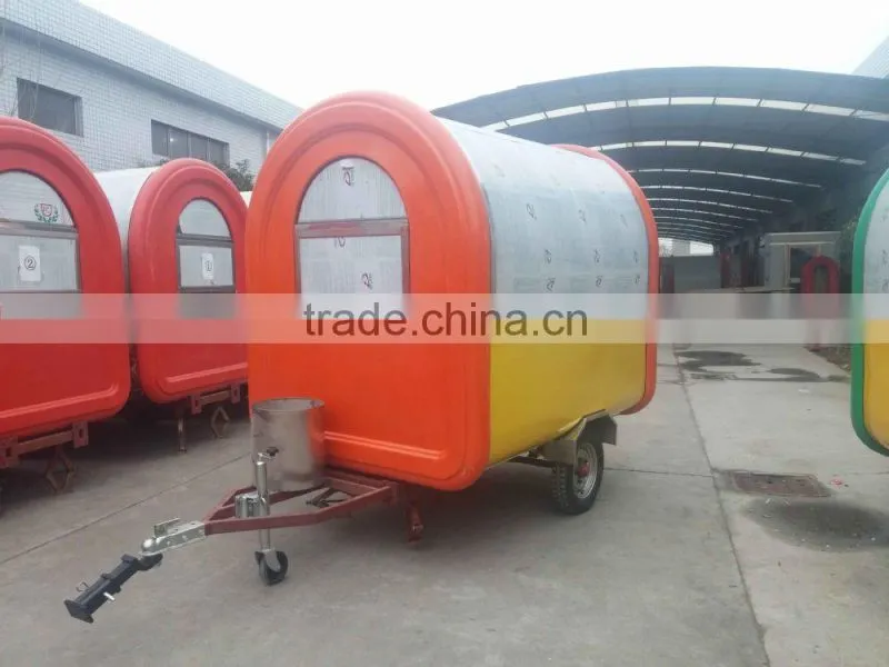 Fashionable Food Vending Cart for sale directly from Guangzhou Manufacturer
