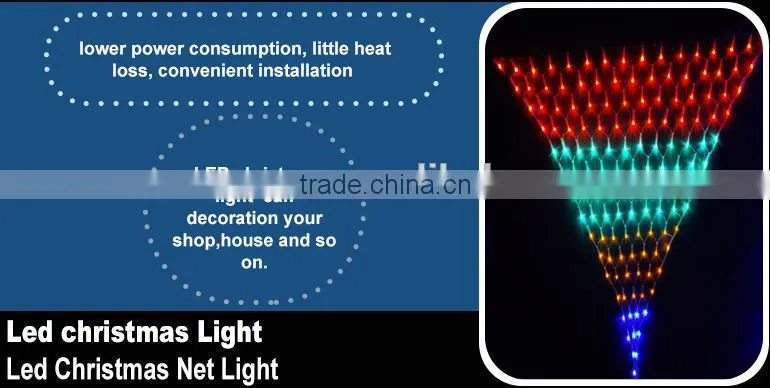 2x2m 5m 210 Leds Good Quality Festival Holiday Wedding Party Garden Christmas Decoration Net Light Curtain Light String Light