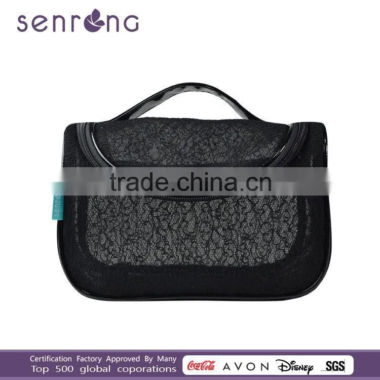 promotional polyester cosmetic bag leopard cosmetic bag