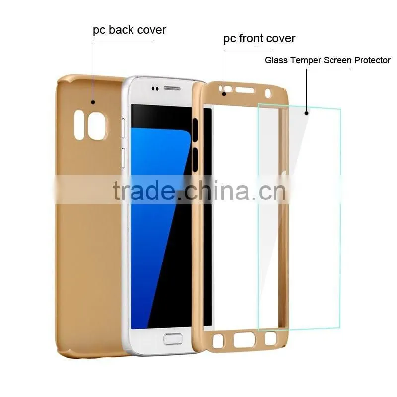 China Supplier Full Body Protective Case Matte Plastic Case Cover For Samsung Galaxy S6