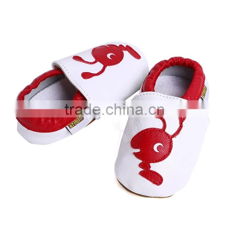 Red Ant Baby Shoe Newborn Baby Soft Sole Shoes Wholesale Shoes Baby Boys Girls Moccasins
