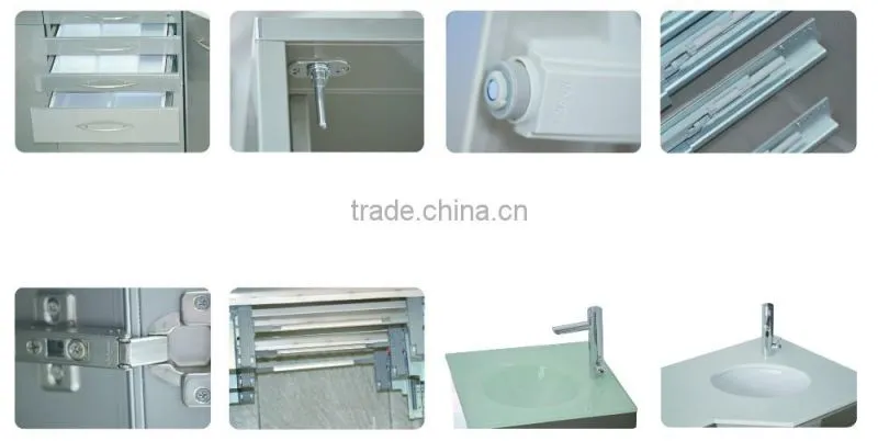 Professional high grade stainless steel dental medical cabinet