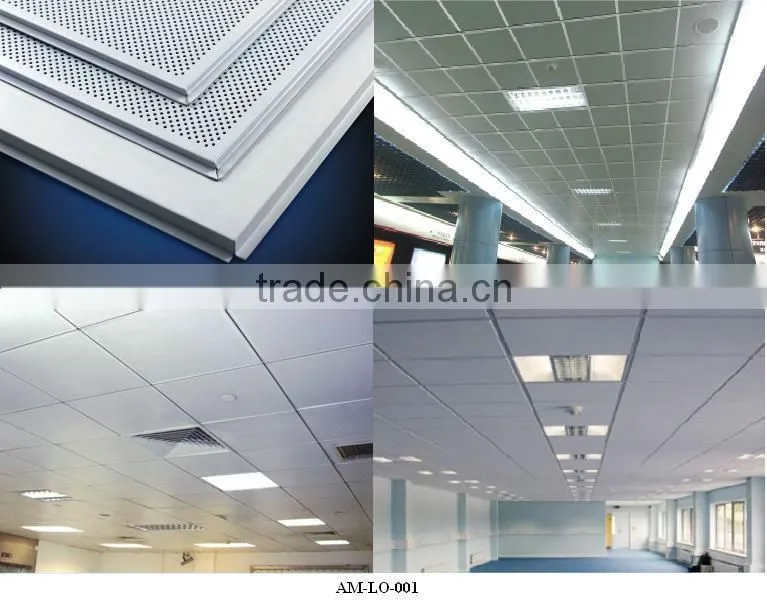 Aluminum insulated ceiling tiles