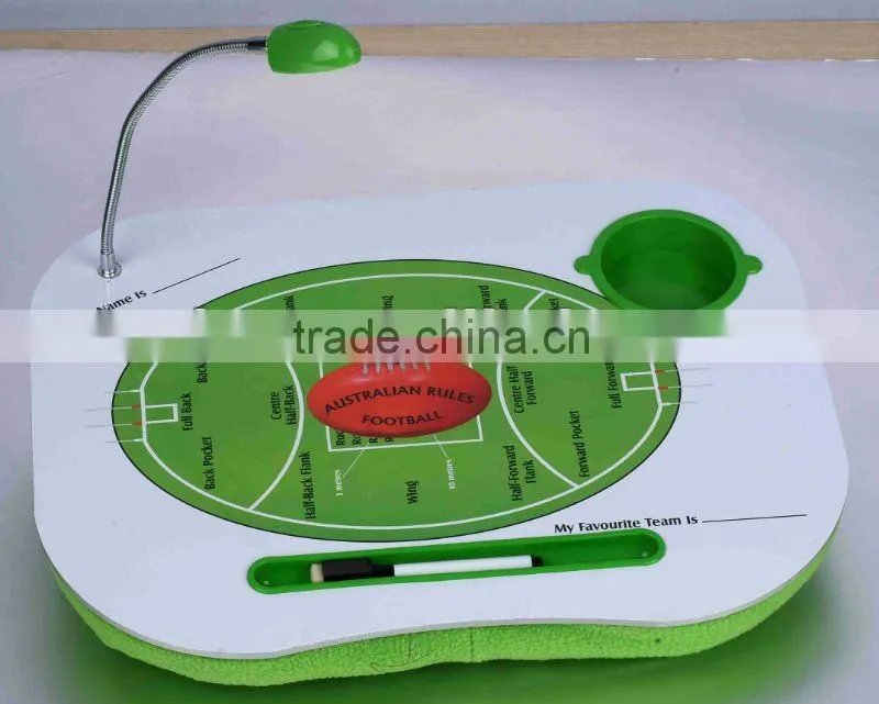 Kid's Laptop Desk ith LED Light & Marker/eraser