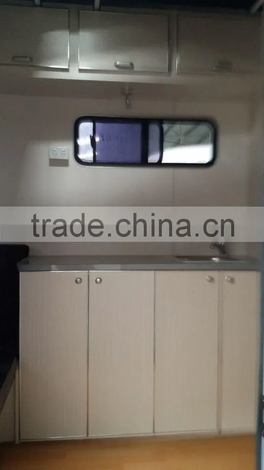 2 horse trailer angle float camper trailer