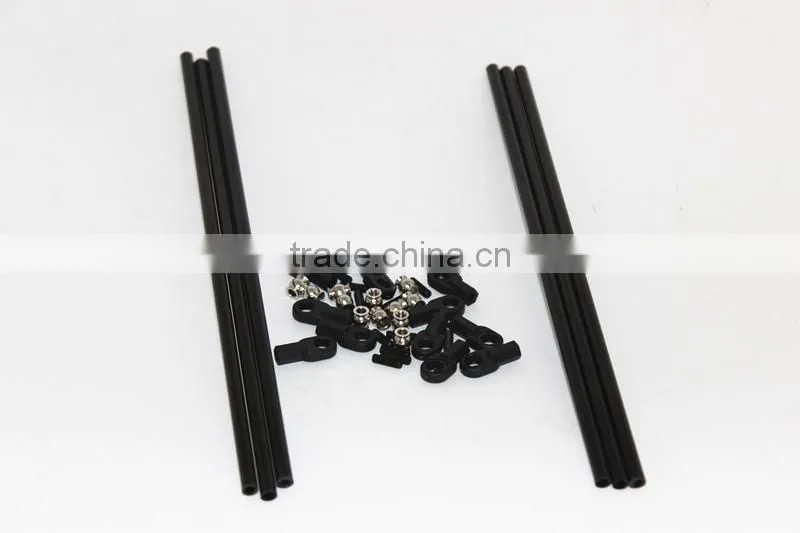 3d printer parts Rod ID :3 mm and Rod OD: 5mm Rostock Delta Kossel mini K800 200mm Arms Carbon Diagnonal push rods full Kit