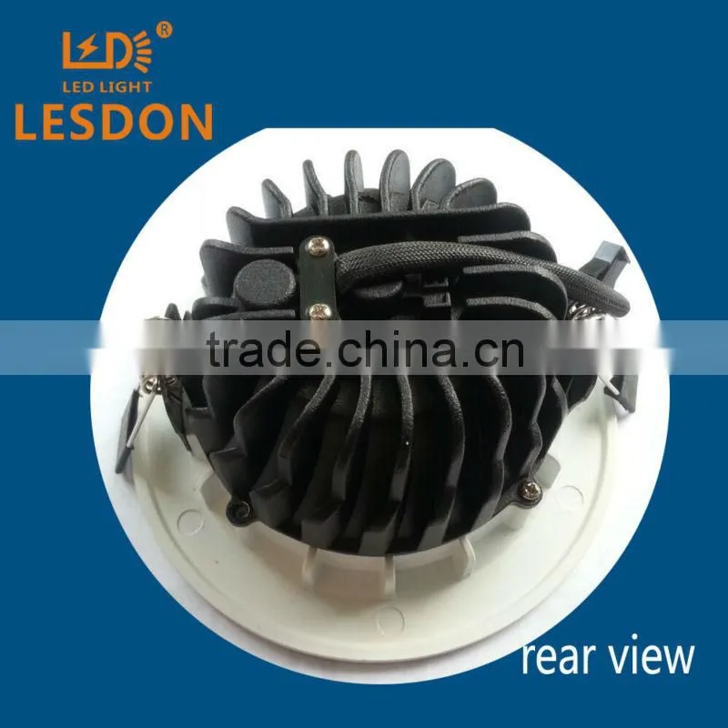 10W embedded led downlight aluminum integral enclosure CE ROHS SAA passed