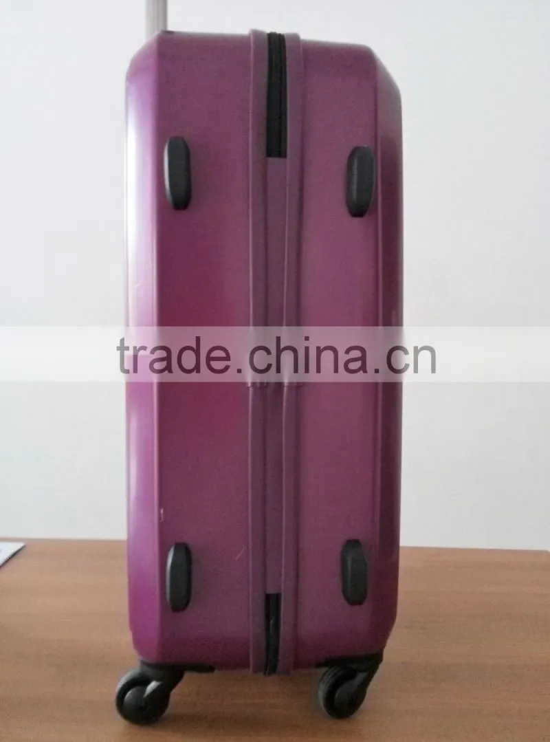 2016 Quality ABS+PC Bright colorful trolley luggage set