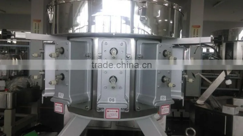 Good quality grain/cookies/potato chips/popcorn/candy/chocolate/puffy food 14 head multihead weigher