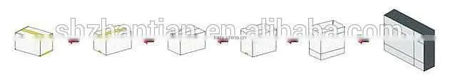 2015 new type automatic case carton/box erector machine price