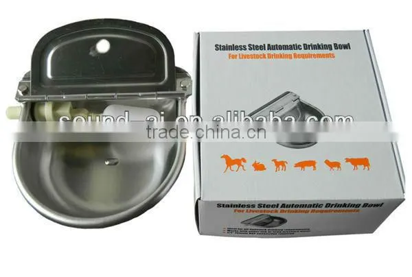 Stainless steel cow drinking bowl