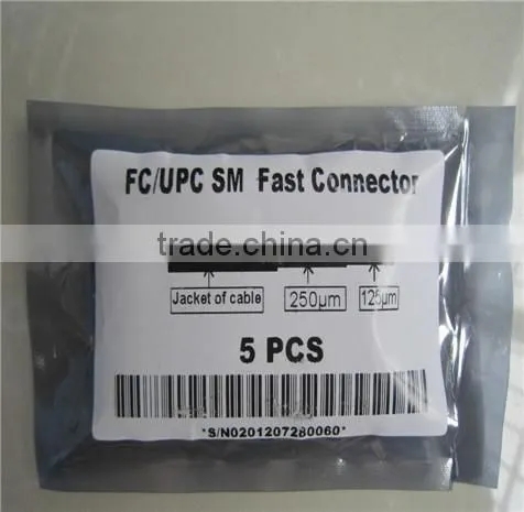 Express install FC PC Fast fiber connector, fiber Splice, FC quick connectors