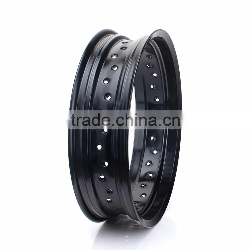 Black 17 Inch Hot Sale CNC Milled Supermoto Wheel Rims for CRF Series