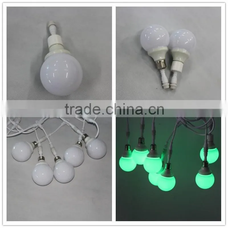 DMX control 80mm led energy saving bulb light