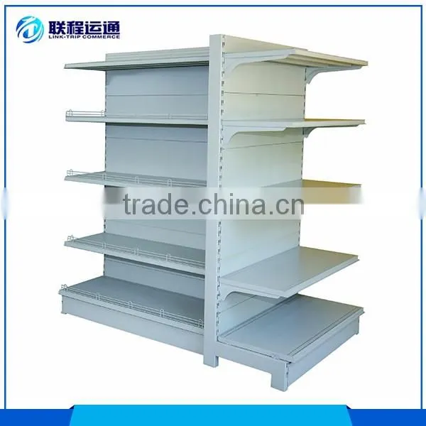 Food display shelve acrylic heavy duty metal display shelf supermarket