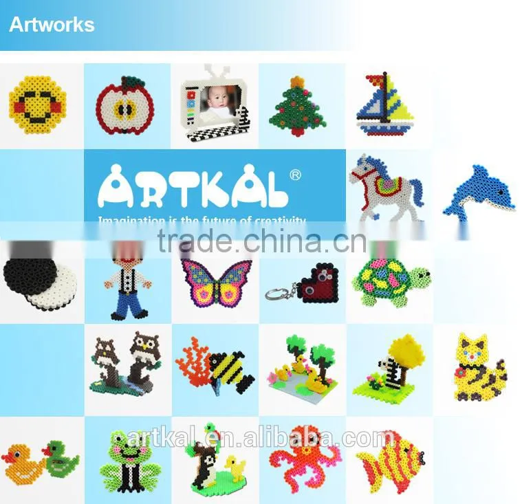 ARTKAL classic pixel toys kits 5mm perler beads for Christmas gifts