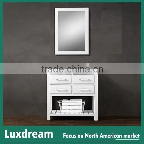 House vanity with simple design bathroom vanity china supplier
