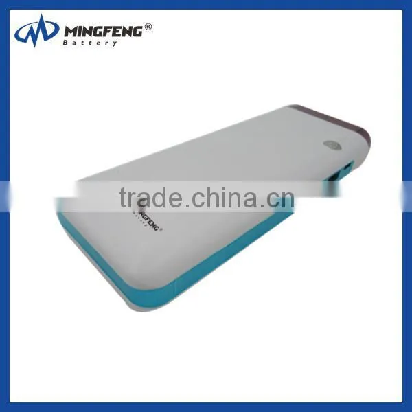 High capacity Metal three ports 10400mah Power bank for iphone