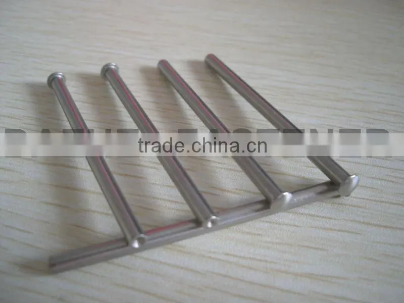flat head solid rivet