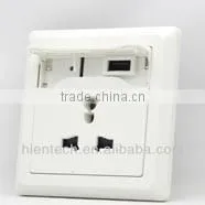 New arrival doubel ac plug outlet eu electric socket for hotel room household