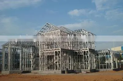 fast construction light steel structure prefab villa cheap modern prefab villa