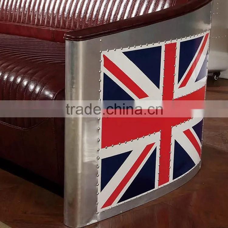New design living room furniture home leather metal sofa cum bed