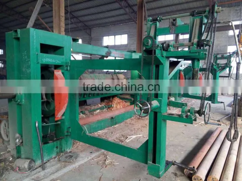 8 ft sliced log peeler / sliced veneer machinery