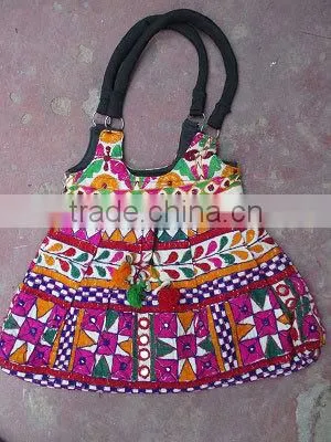 Banjara stylish Vintage Indian Embellished Tote Bag Vintage Banjara shoulder bag