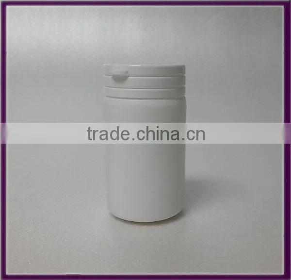 100ml pill bottle manufacturers plastic bottle supplier with ring pull bottle cap
