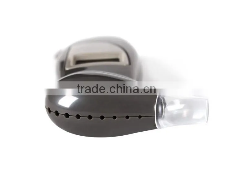 Personal breathalyzer alcohol tester keychain