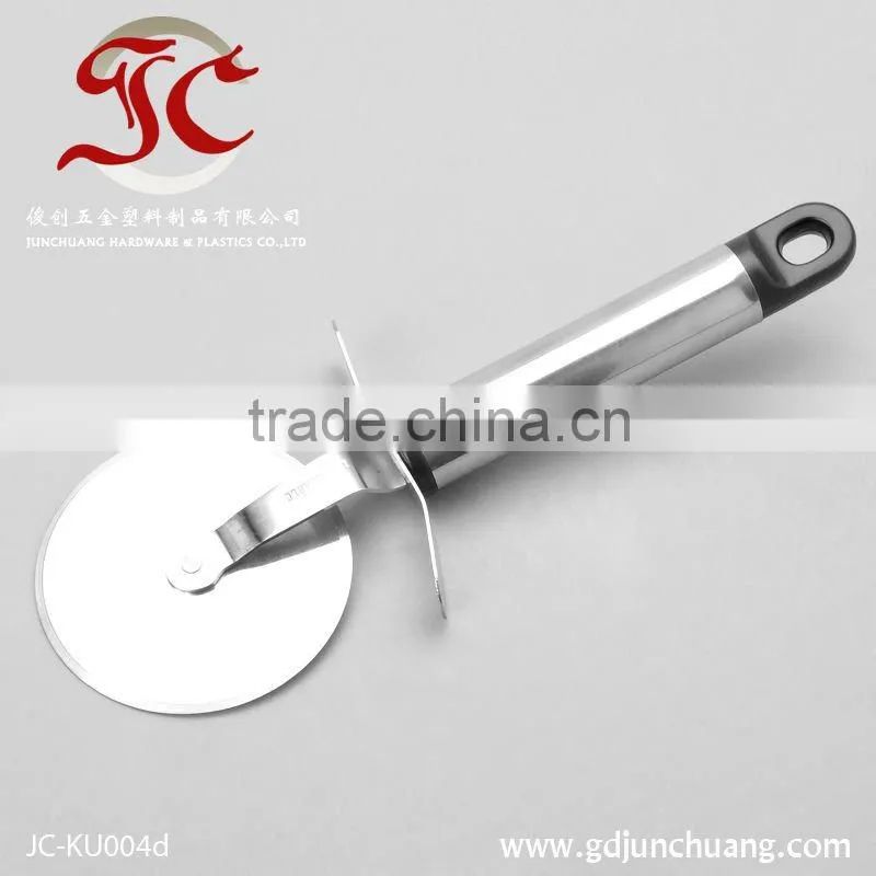 New born stainless steel handle pizza cutter