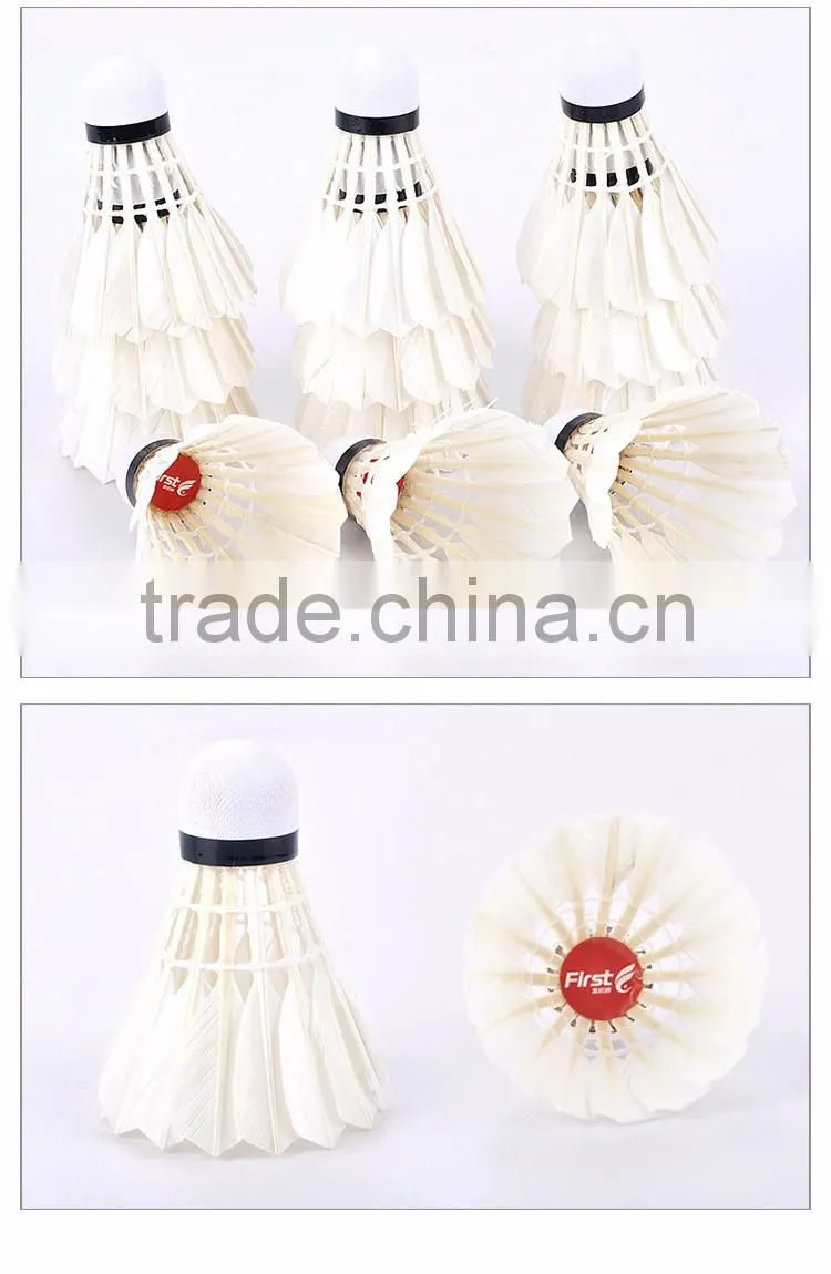 2016 cheapest feather shuttlecock badminton & shuttlecock badminton