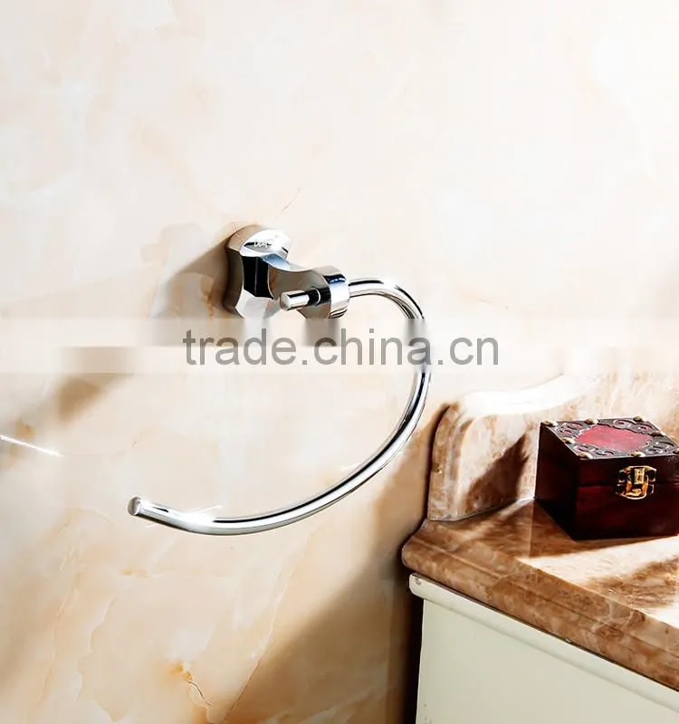 50860 batnroom accessory brass towel ring fashion hotel use Clean cloth ring contracted Towel holder