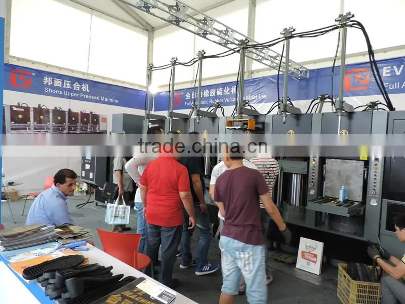 Full automatic rubber hydraulic hot press machine with 7.5KW servo motor for 12stations and 6stations