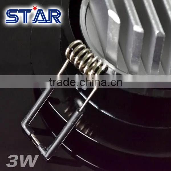 Aluminum 3W Led Celling Lights Indoor use