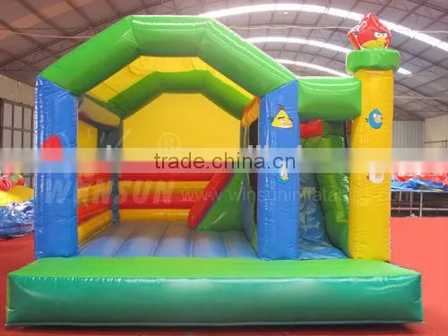 Outdoor use inflatable bouncer combo wet or dry with CE approved