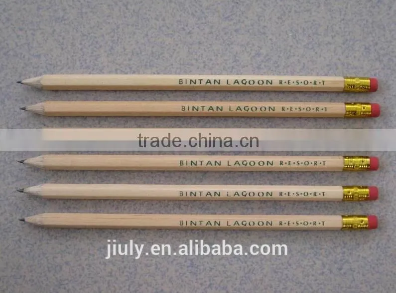 round shape black wood with diamond HB pencil